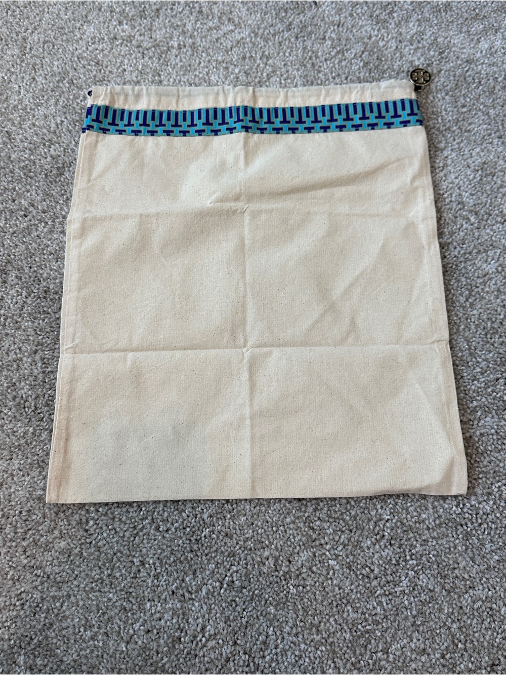 Tory Burch Dust Bag | Medium Canvas Drawstring Covers | NEW